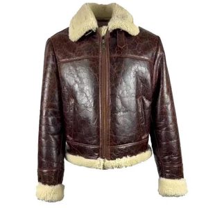 Giubbotto bomber B3 Wayne Nash Brown vintage color sangue di bue