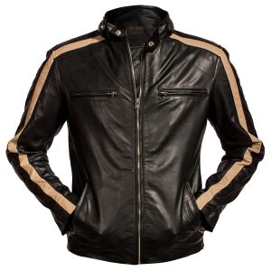 Giacca in pelle da motociclista Walter