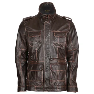 Giacca in pelle Max