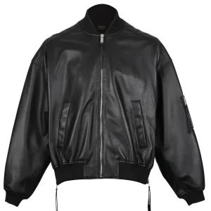 Giacca in pelle Ryder Bomber