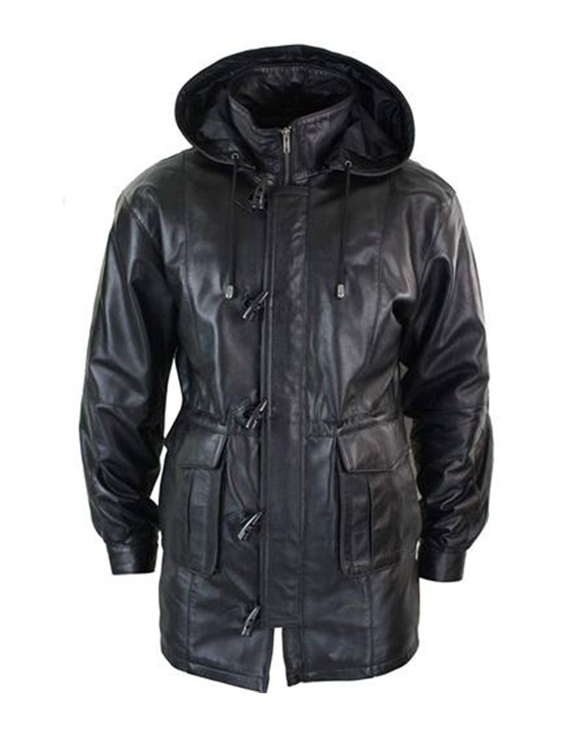 Cappotto lungo con cappuccio Joseph