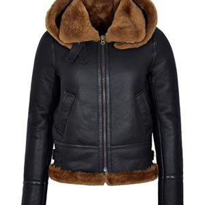 Giacca in pelle da donna B3 Flying Bomber