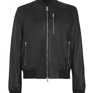 Giubbotto in pelle Ezra Bomber