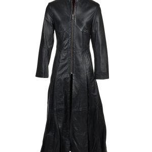 Cappotto in pelle gotica Nyla