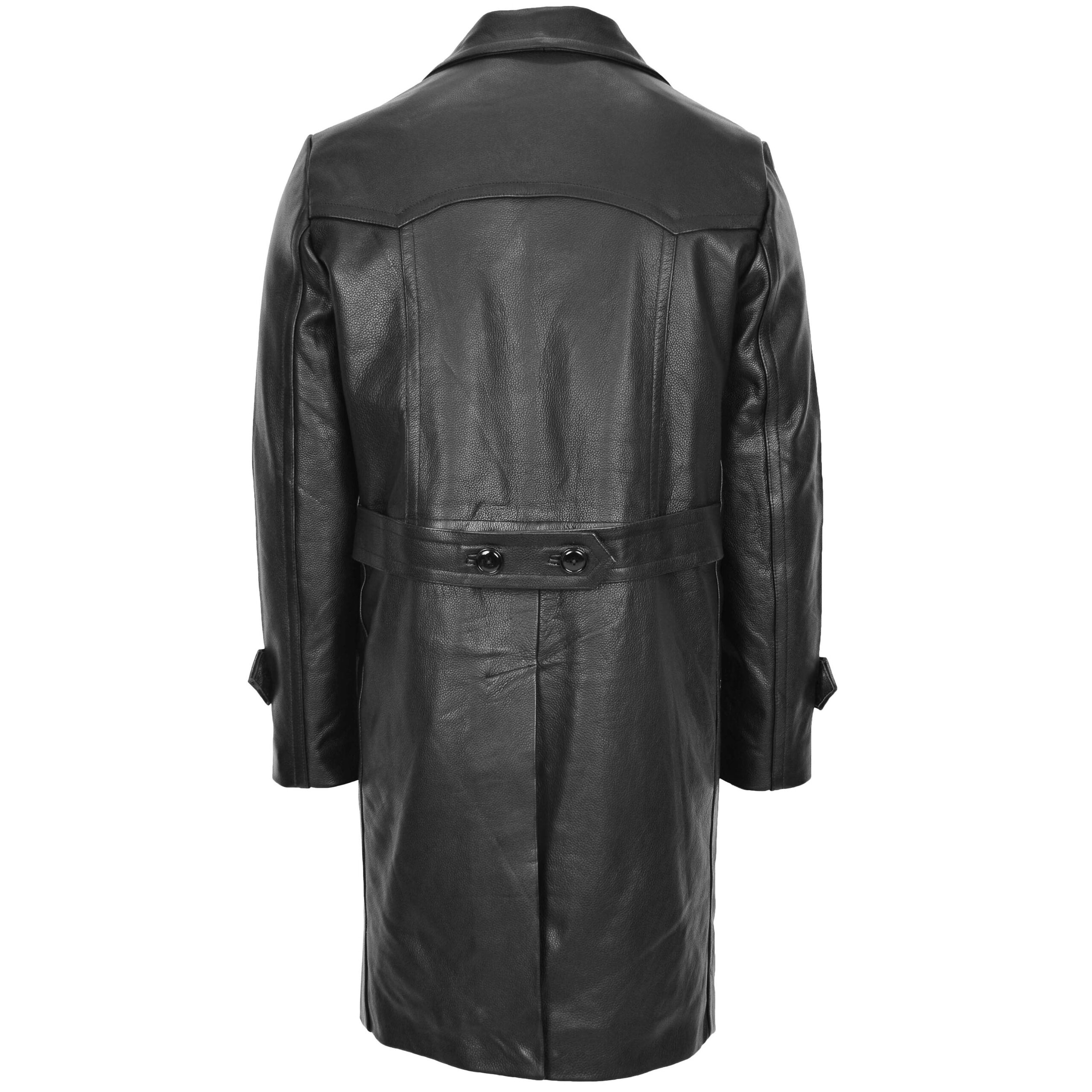 BUNERI Cuir Submarine Noir 3/4 Homme – Image 2