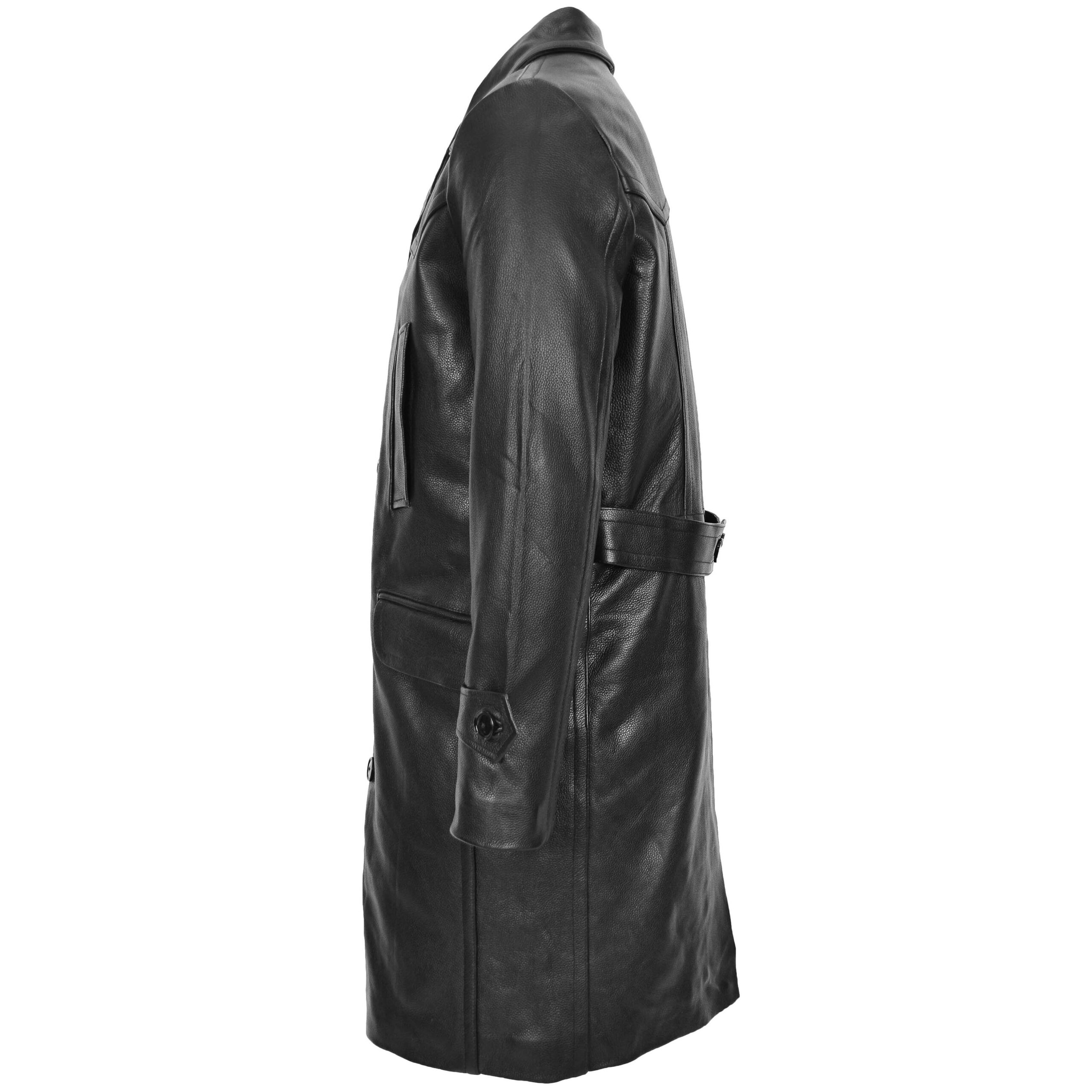 BUNERI Cuir Submarine Noir 3/4 Homme – Image 4