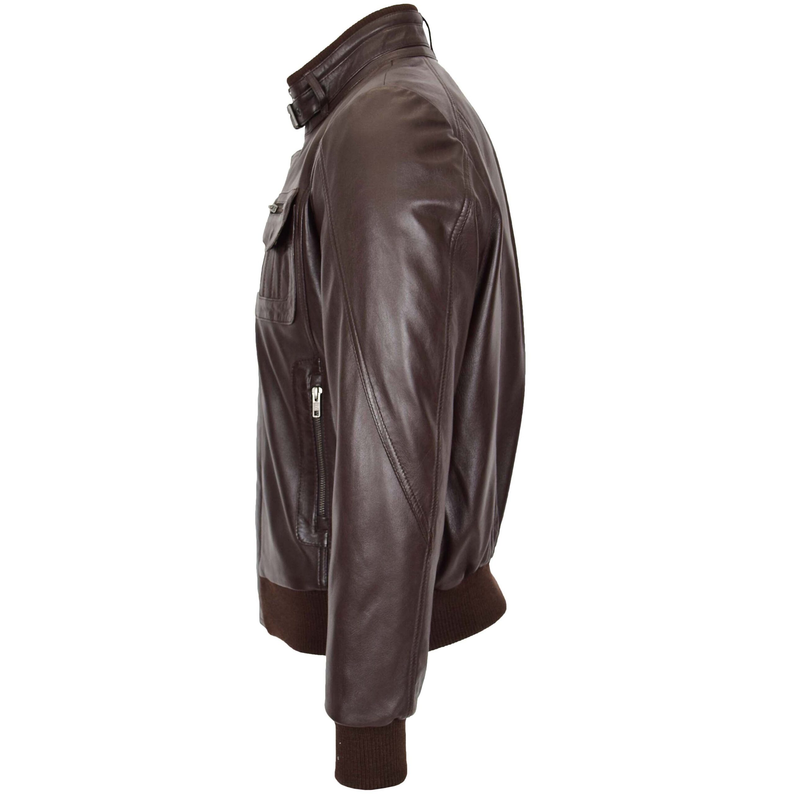 BUNERI Aviateur Cuir Tom Marron – Image 5