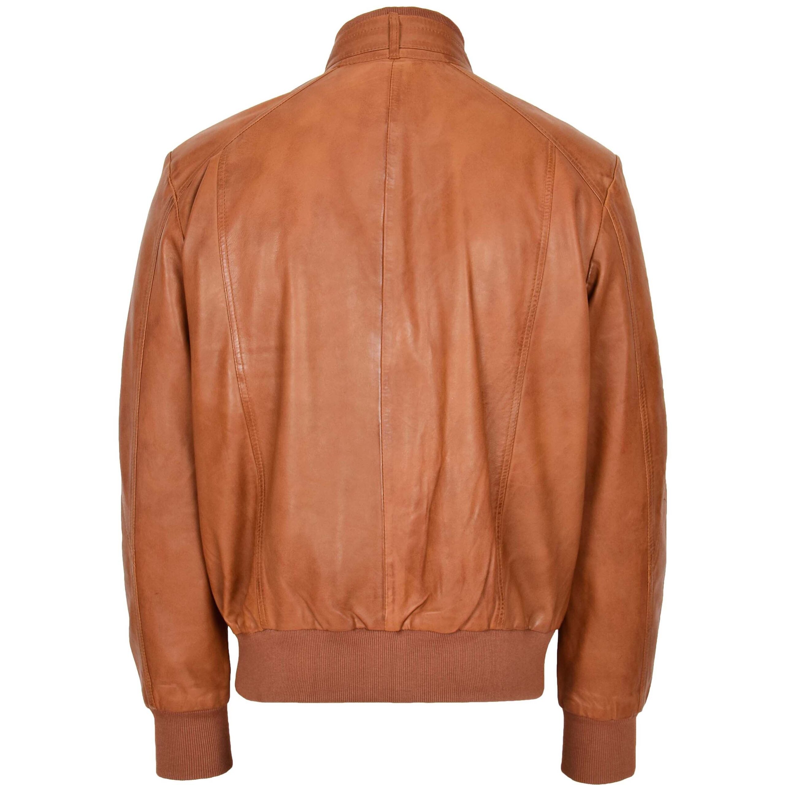 BUNERI Bomber Cuir Tom Tan Vol – Image 2