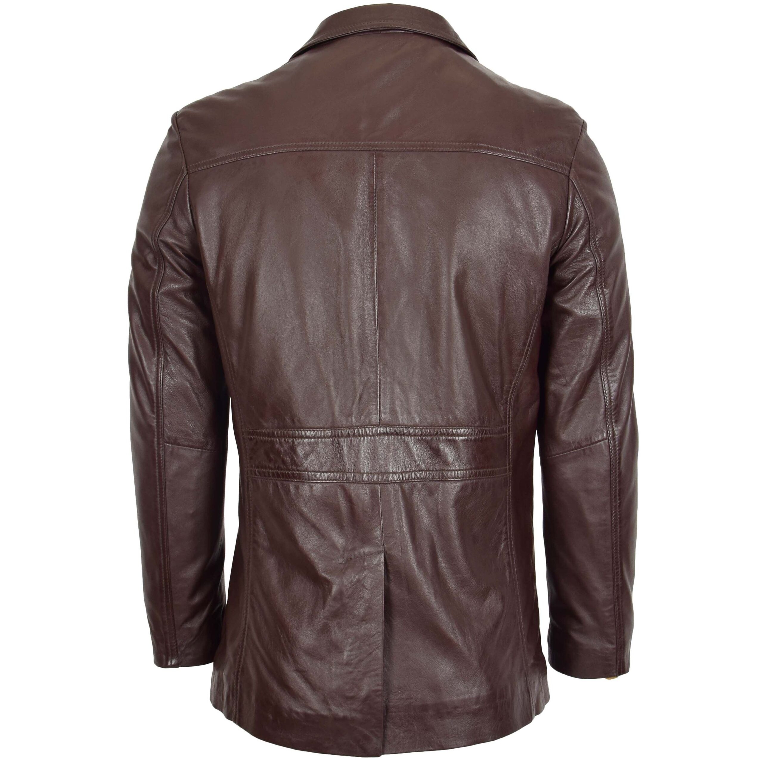 BUNERI Cuir Thrill Marron Caban Classique – Image 2