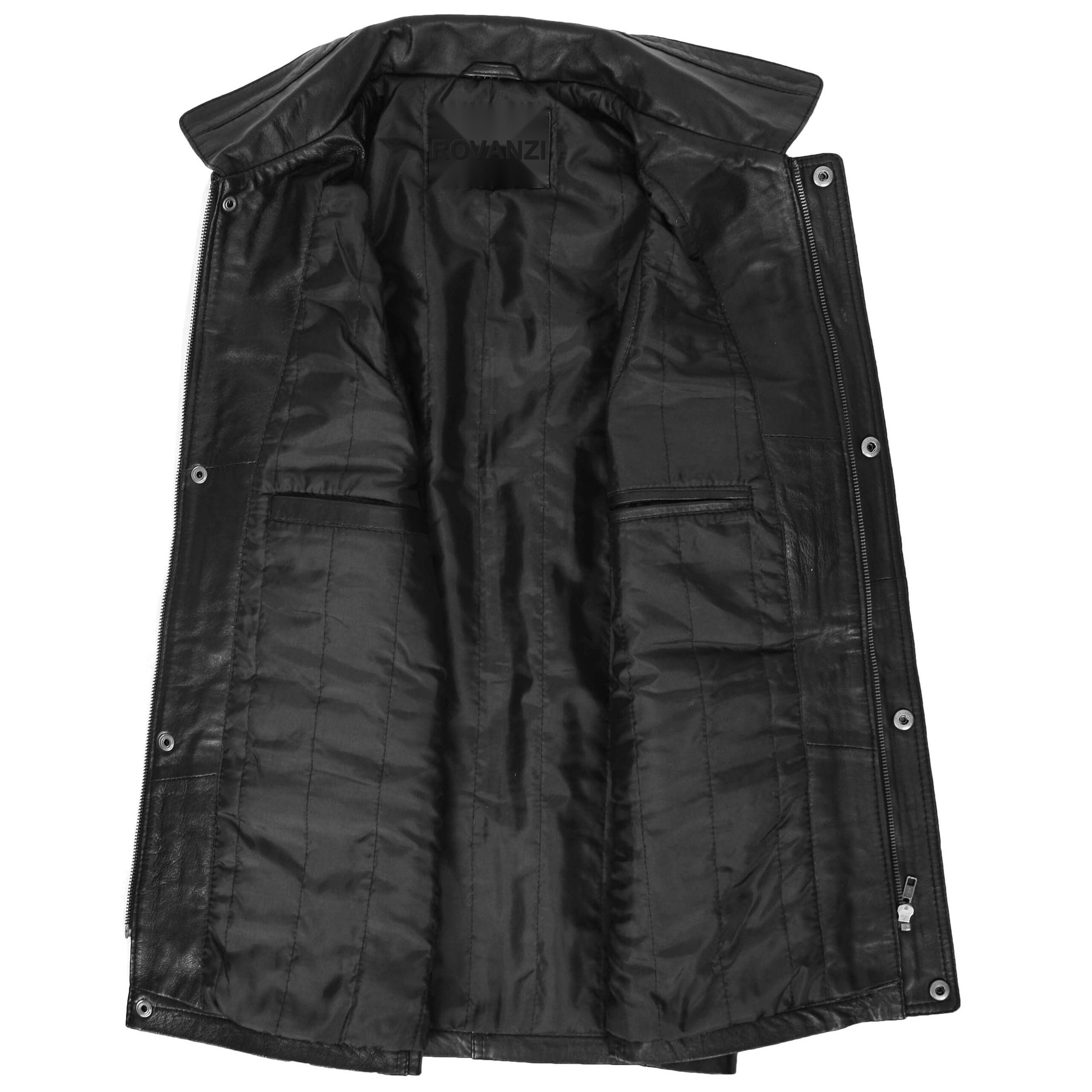 BUNERI Cuir Roger Noir Multi-Usage Homme – Image 6