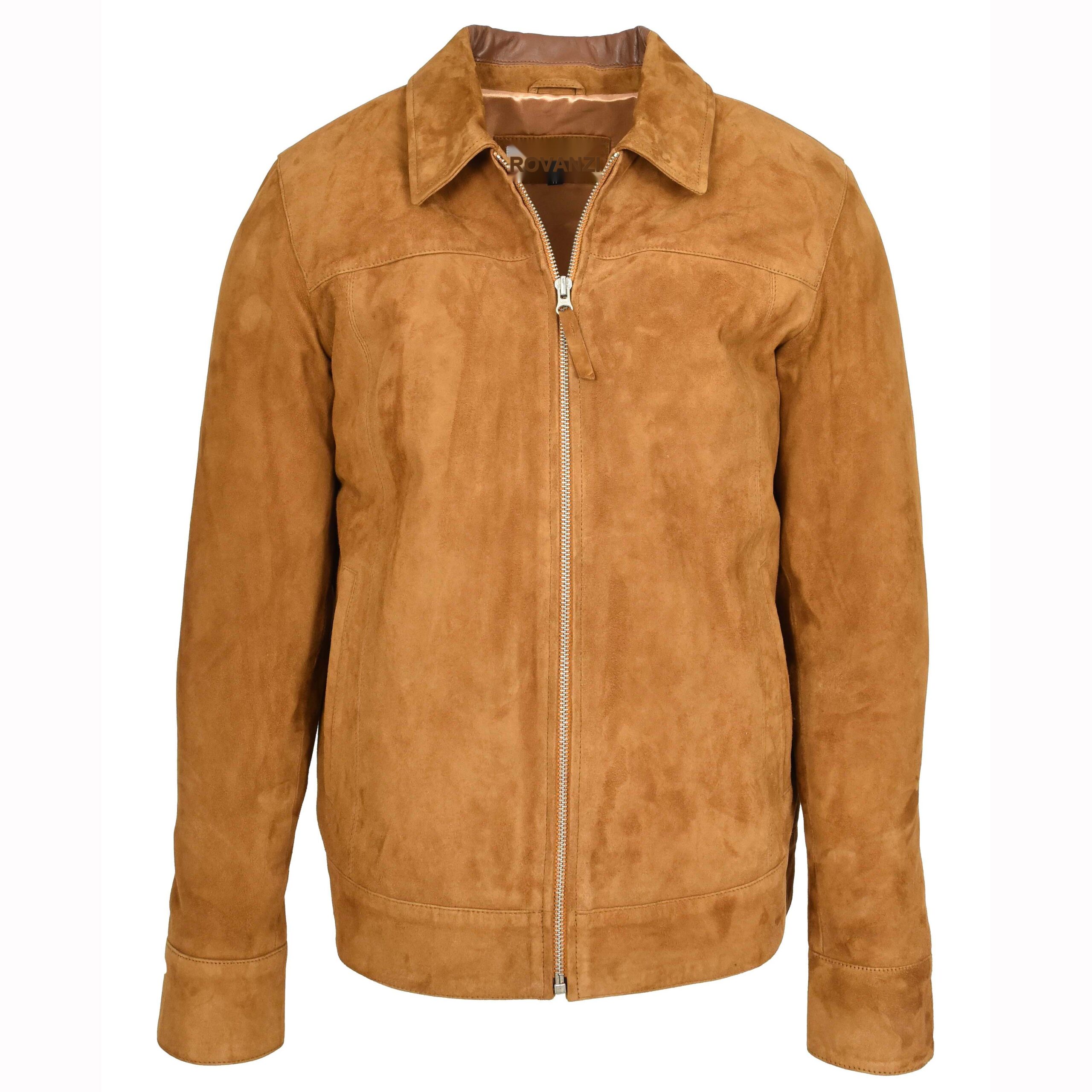 BUNERI Daim Chèvre Larry Cognac Classique Zip Box