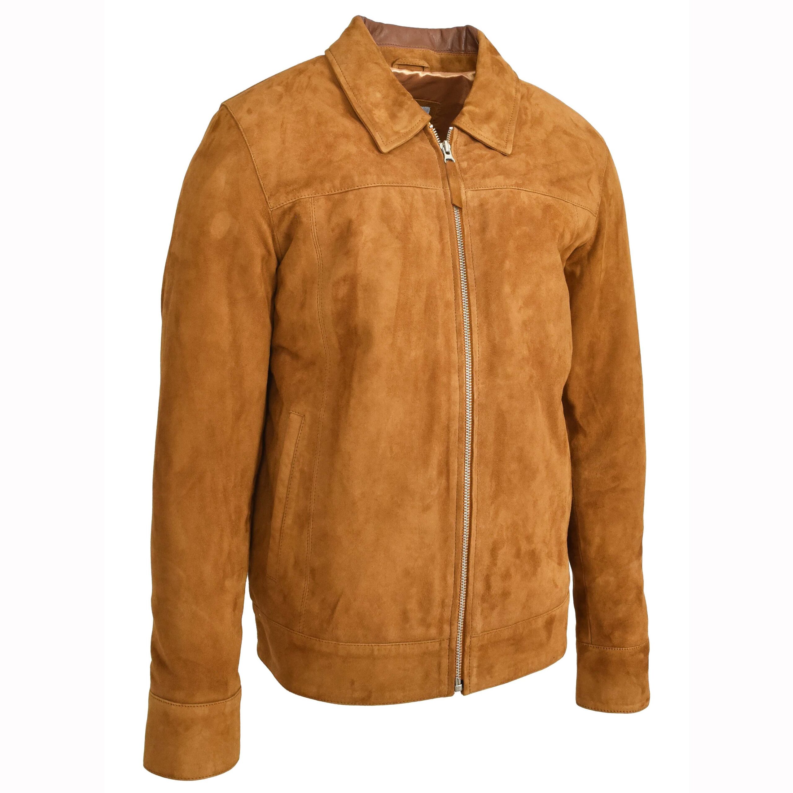 BUNERI Daim Chèvre Larry Cognac Classique Zip Box – Image 4