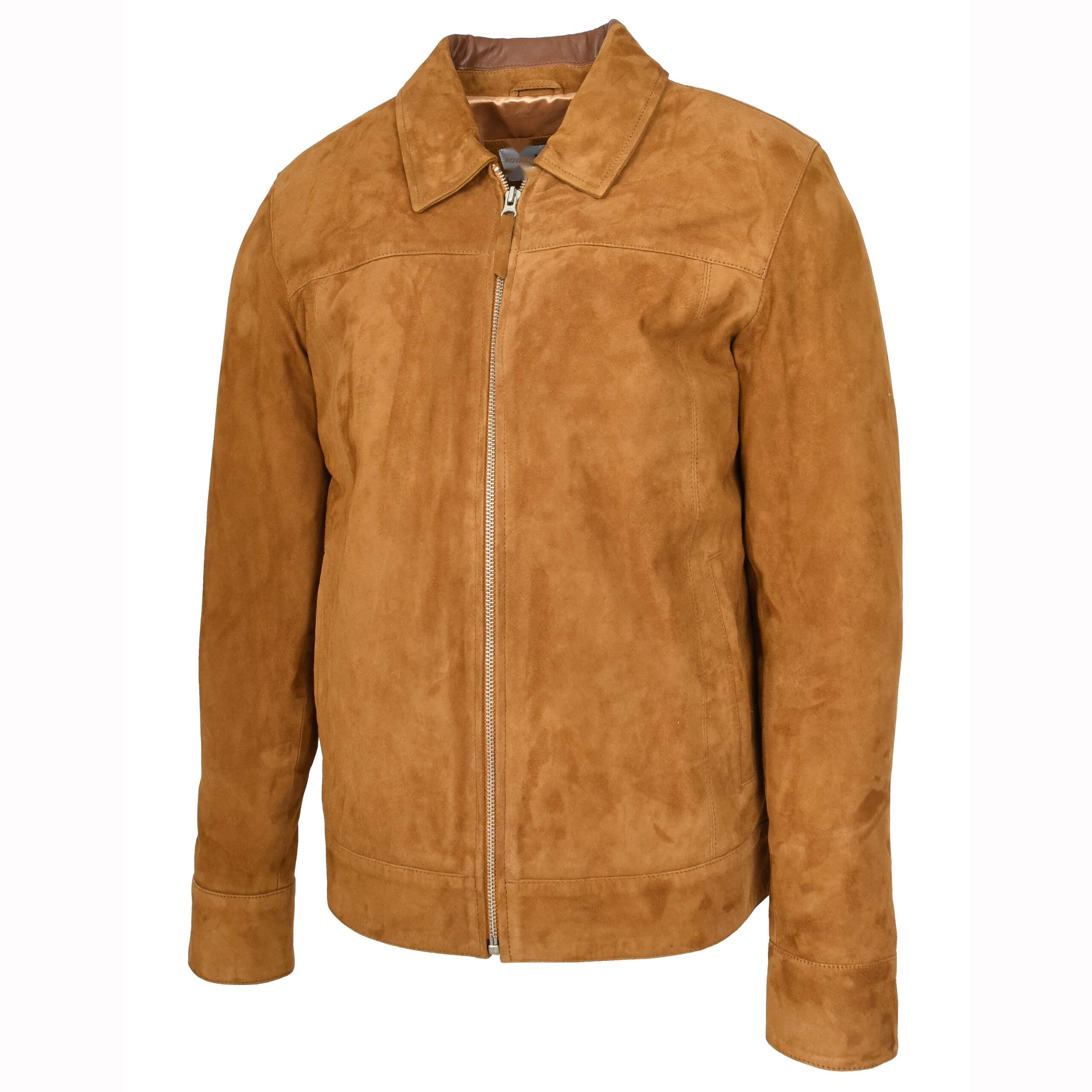 BUNERI Daim Chèvre Larry Cognac Classique Zip Box – Image 5