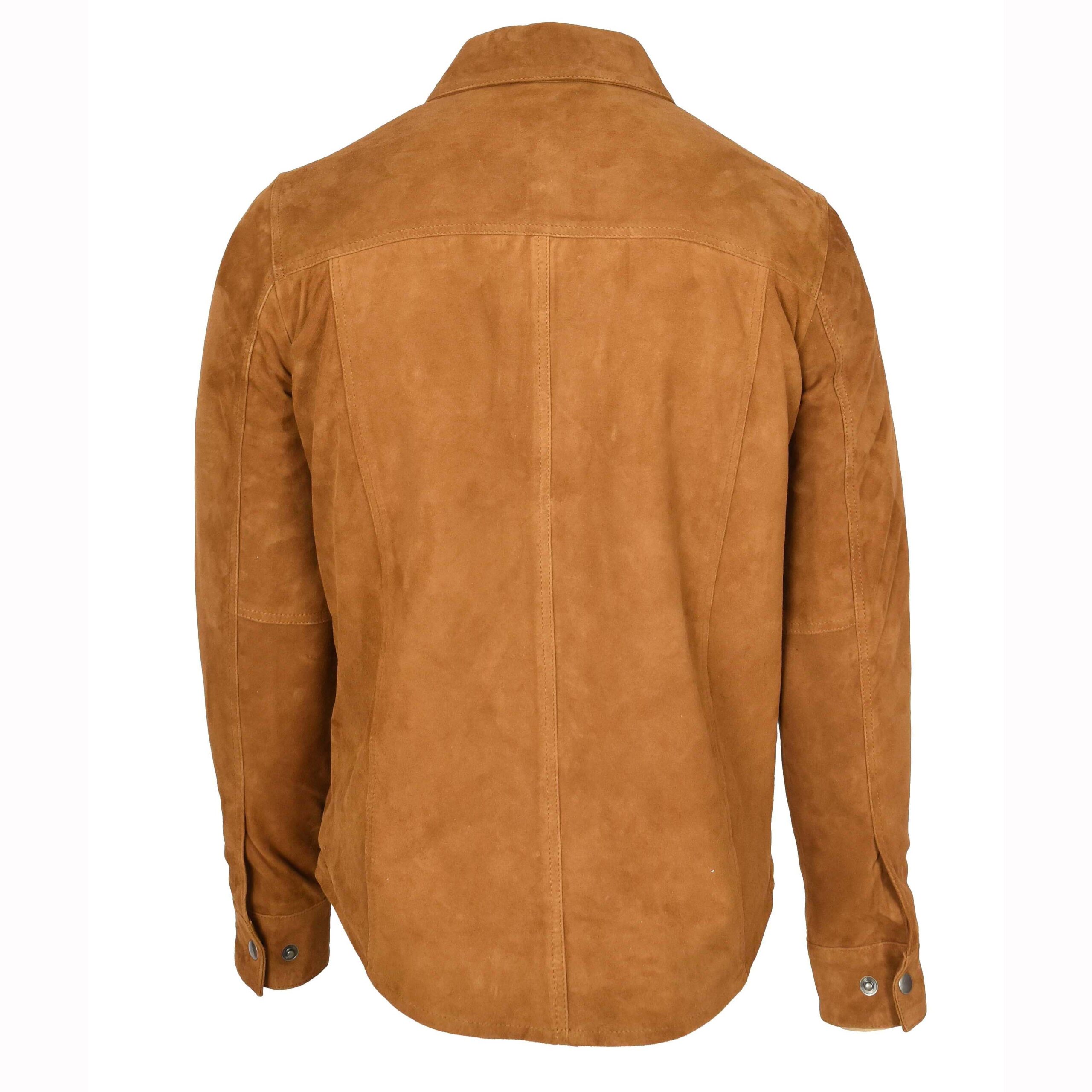 BUNERI Daim Chèvre Oliver Cognac Western Trucker – Image 2