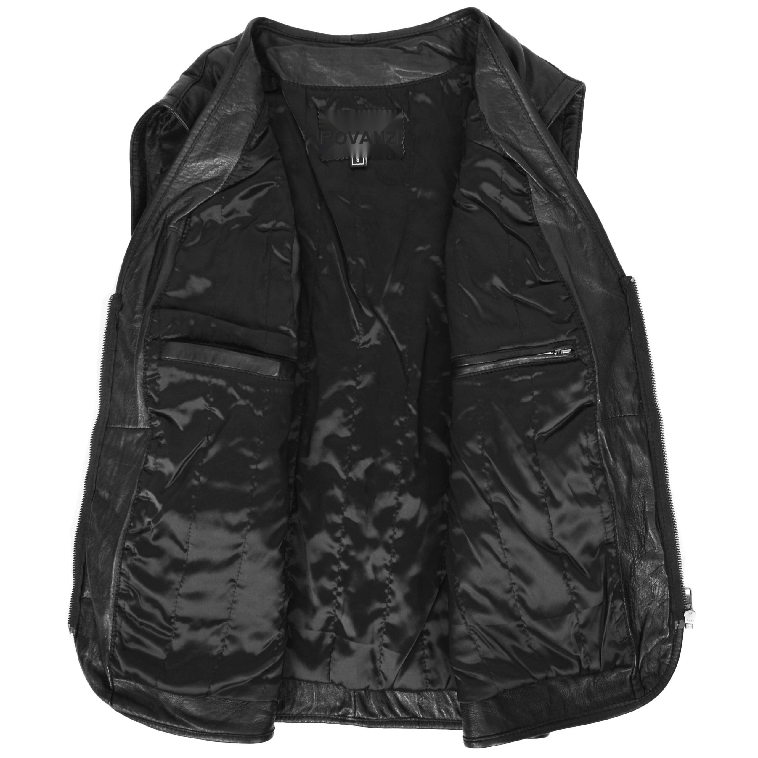 BUNERI Gary en Cuir Véritable Noir Multi-Usage – Image 5