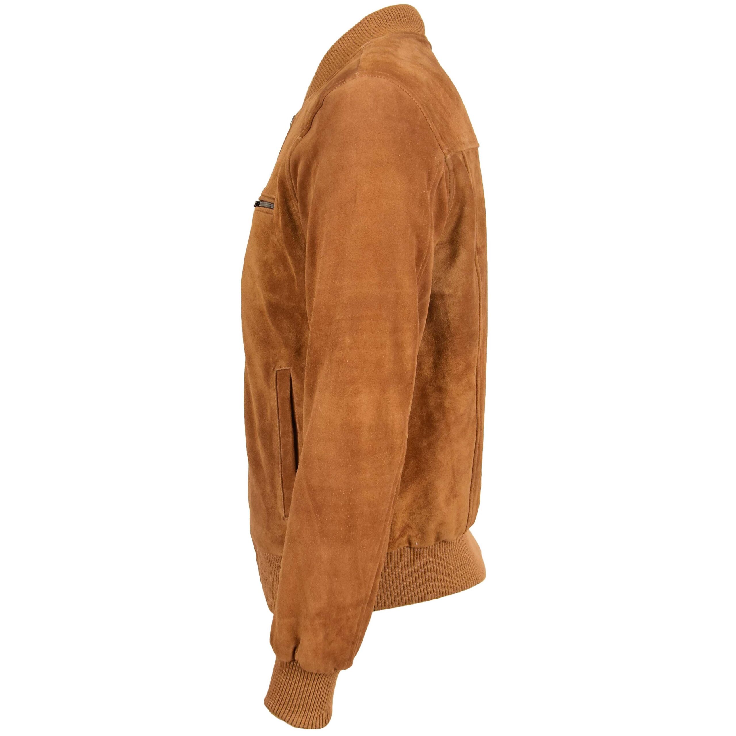 BUNERI Daim Reg Tan Bomber Varsity – Image 5