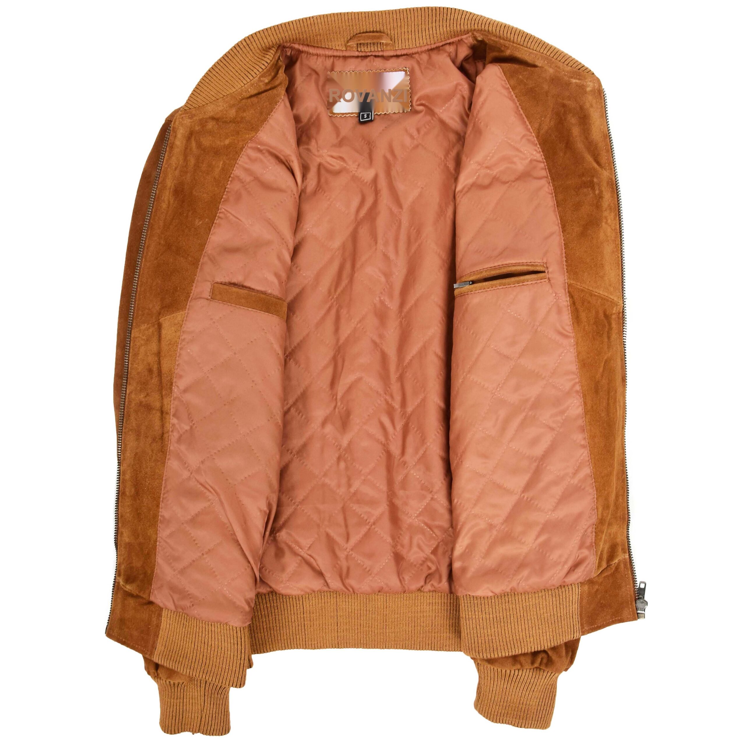 BUNERI Daim Reg Tan Bomber Varsity – Image 6