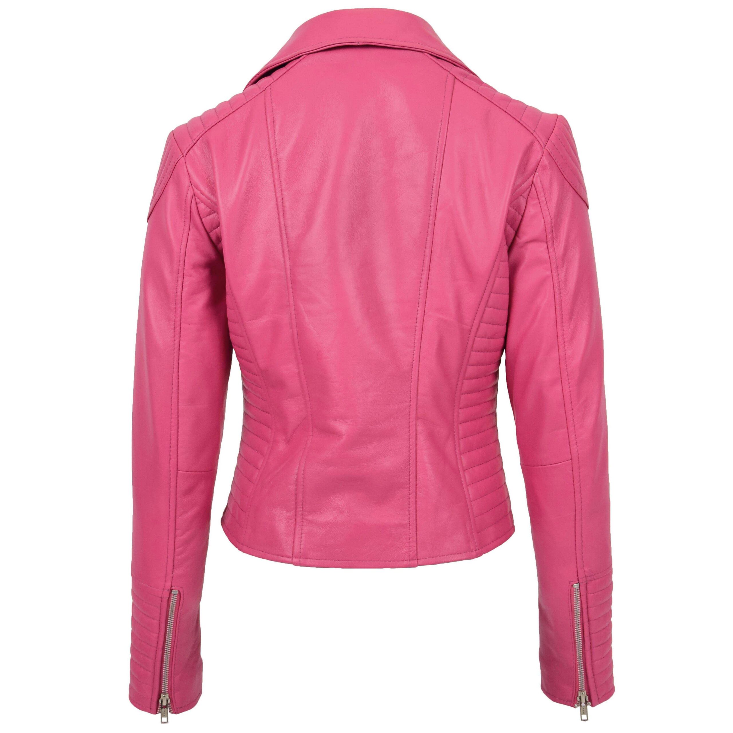 BUNERI Biker Cuir Souple Anna Rose Cross Zip – Image 2