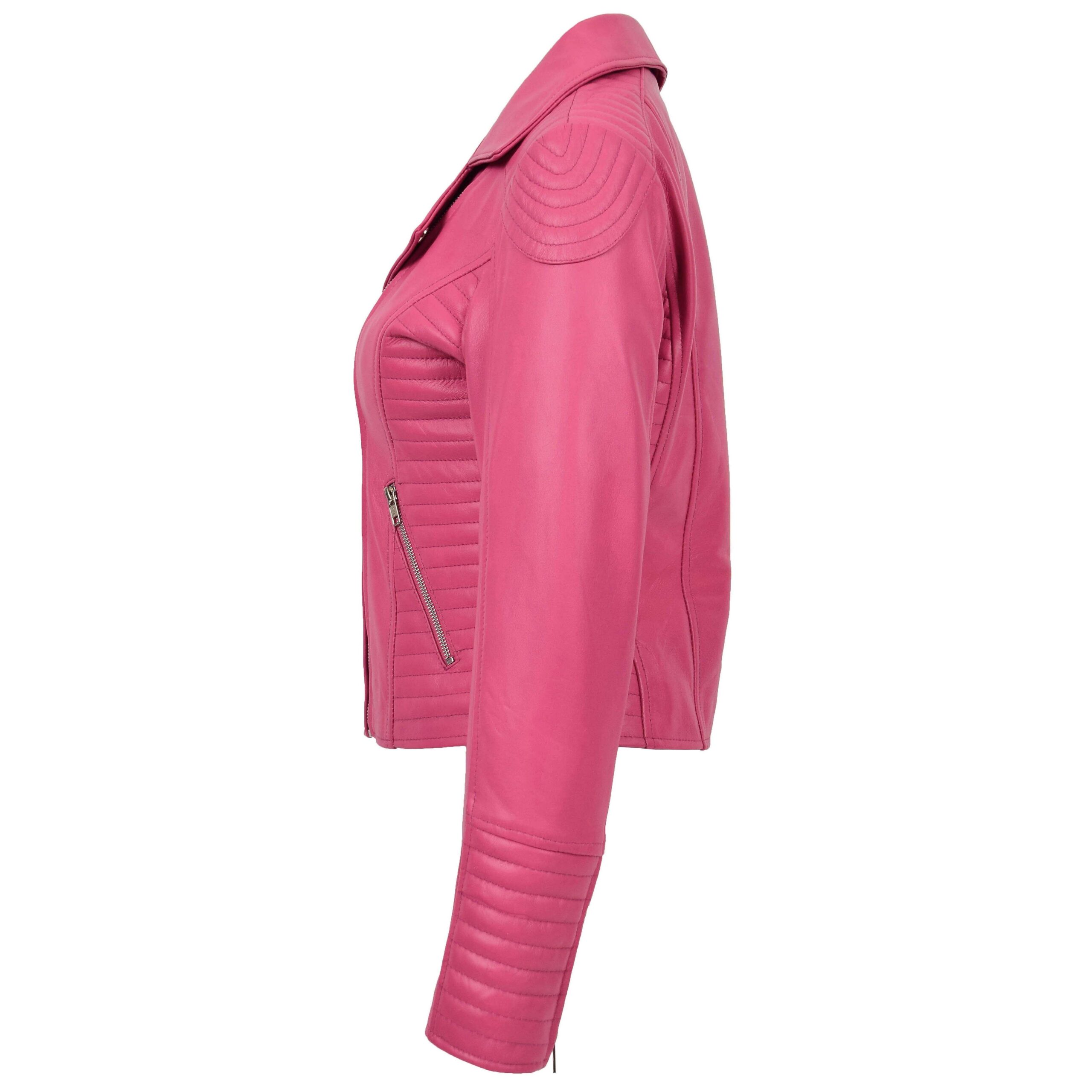 BUNERI Biker Cuir Souple Anna Rose Cross Zip – Image 5