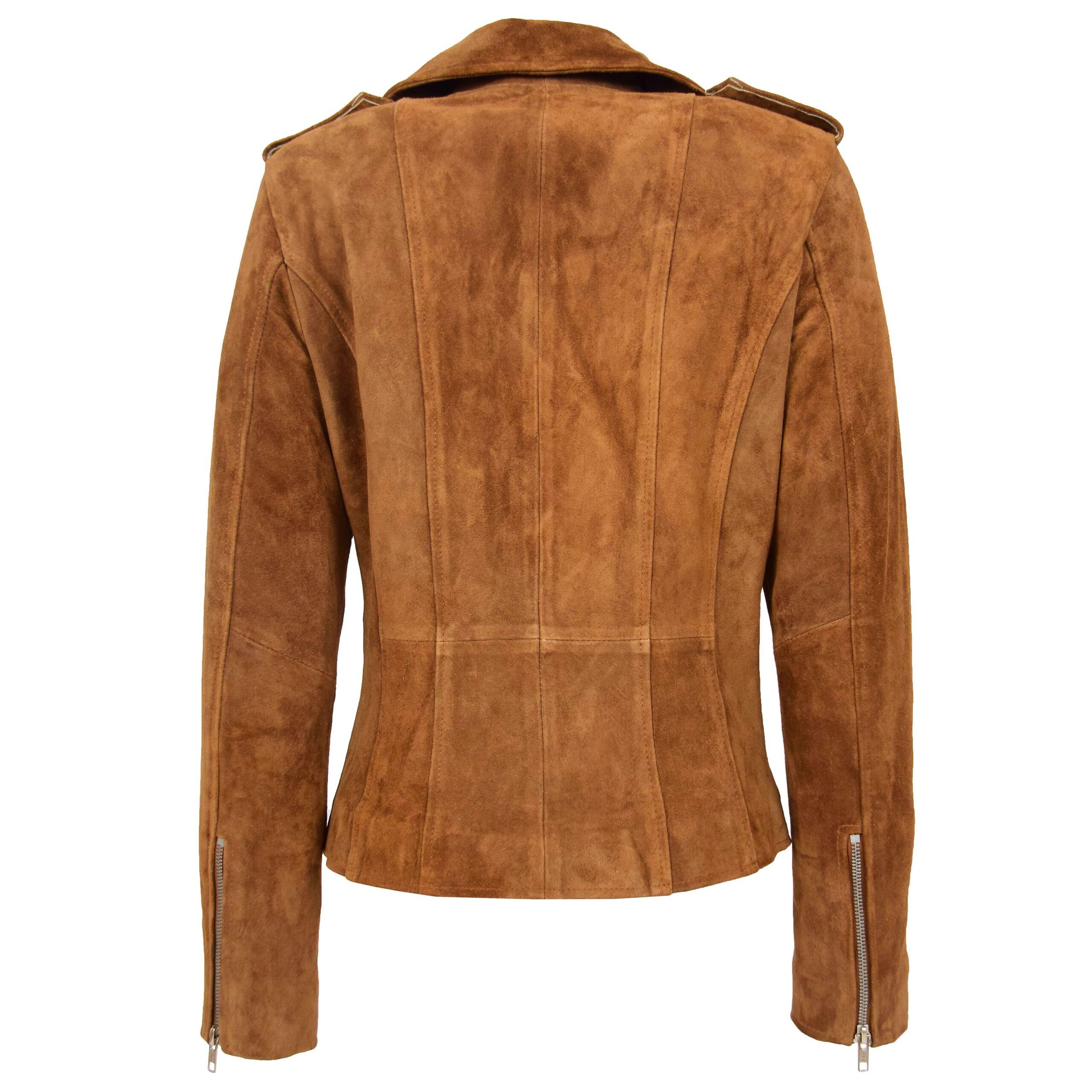 BUNERI Daim Skylar Tan Style Biker Zip – Image 2