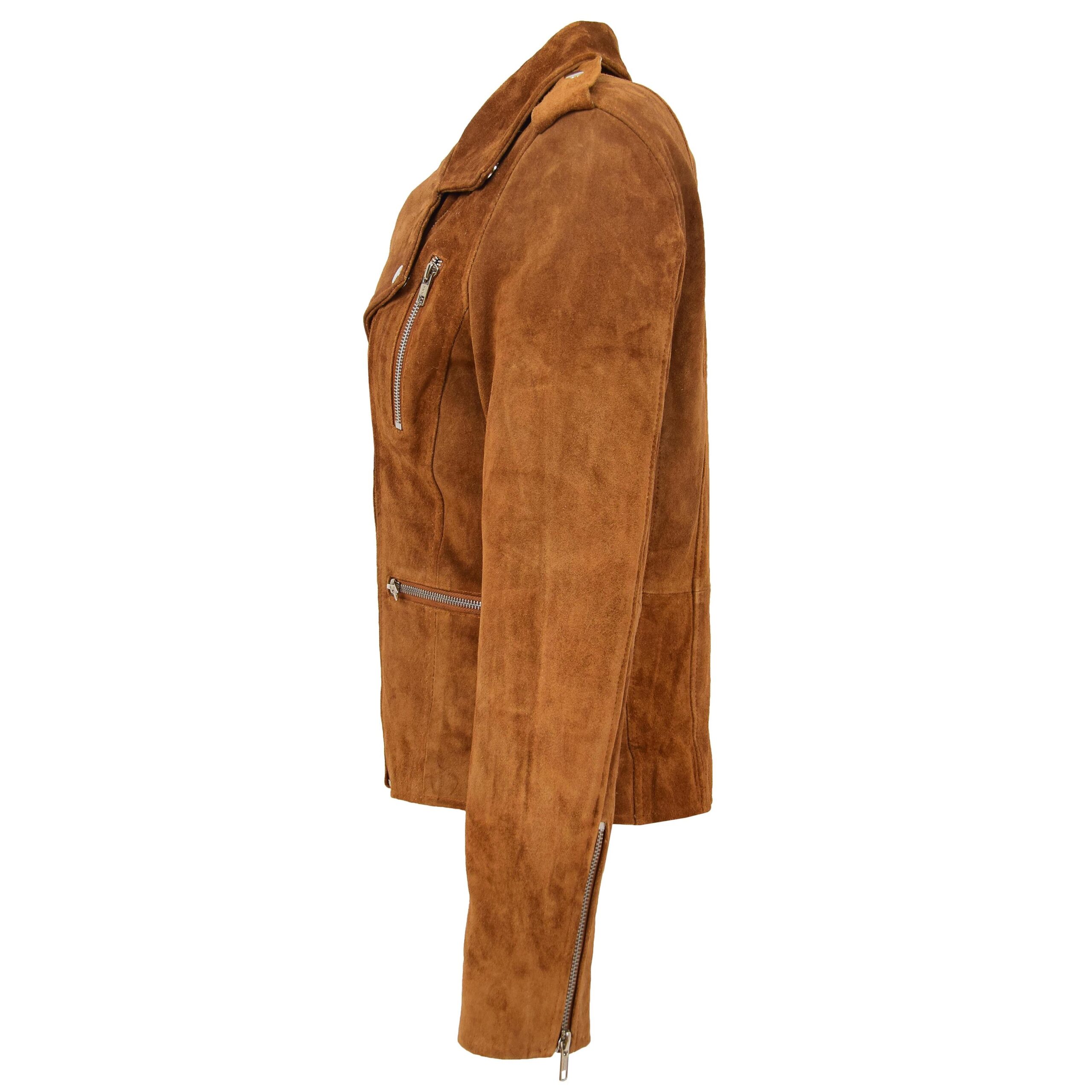 BUNERI Daim Skylar Tan Style Biker Zip – Image 6