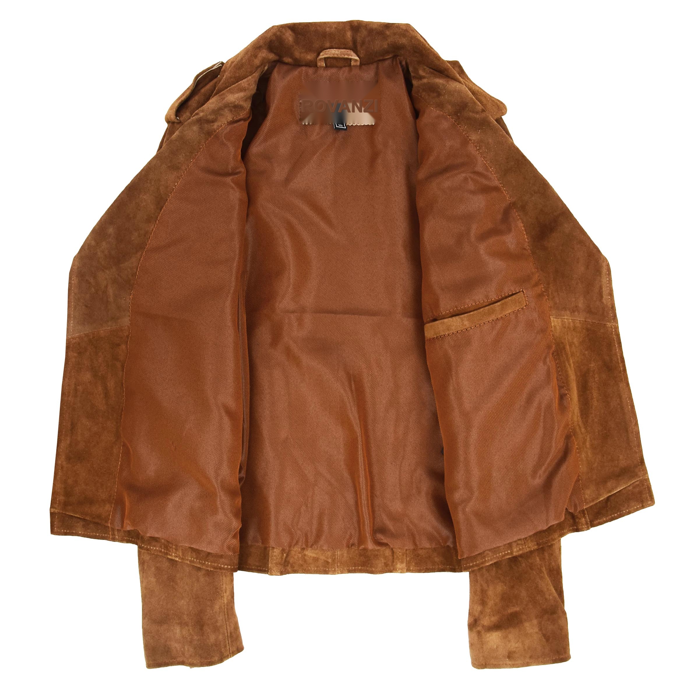 BUNERI Daim Skylar Tan Style Biker Zip – Image 7